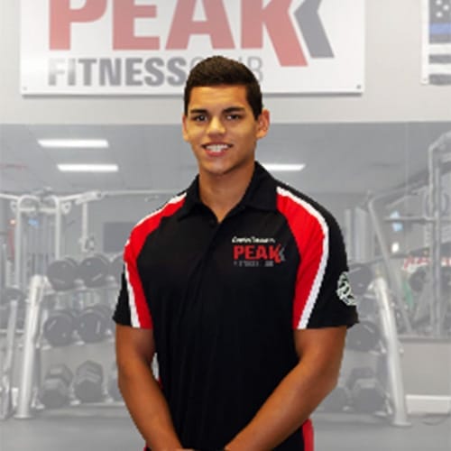 Noah Gobin coach at Peak Fitness Club