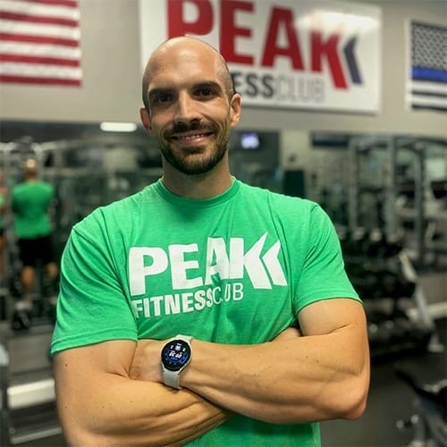 Mike Russell owner of Peak Fitness Club